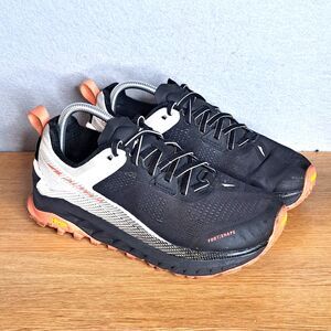 Altra Olympus 4 Trail Running Shoes Women 8.5 Vibram Megagrip Lightweight Blue